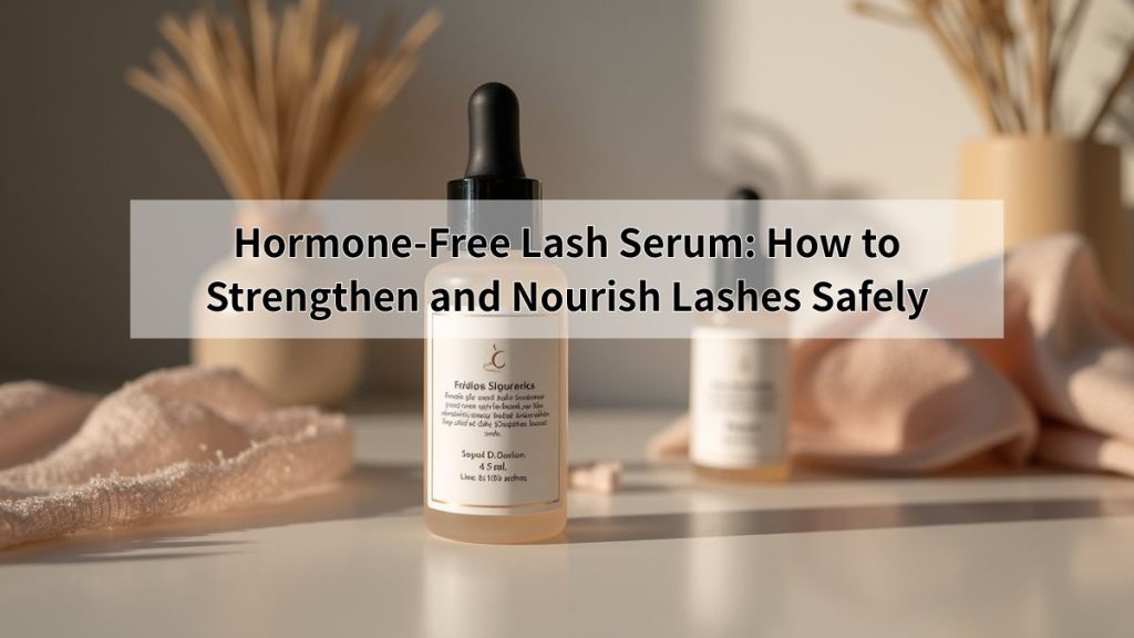 Hormone-Free Lash Serum: How to Strengthen and Nourish Lashes Safely